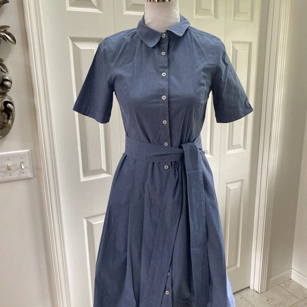 True Classic!!!  Boden Chambray Shirtdress